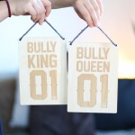 Bully Queen & -King - Wandschilder Vorteilspack